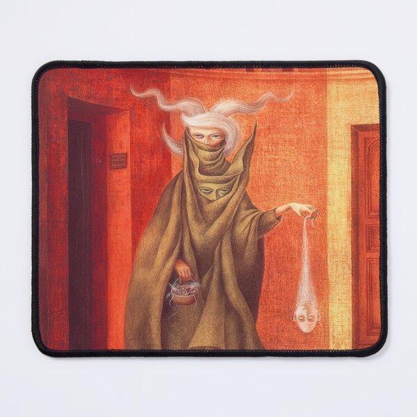 Item preview, Hd. Woman Leaving The Psychoanalyst, By Remedios Varo. (original Colors) designed and sold by st1art.