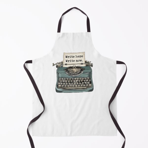 Item preview, Typewriter Write here designed and sold by The Curious Cow.