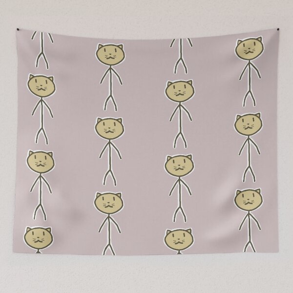 Item preview, The stick cat man. designed and sold by JuanAlmeidaArts.