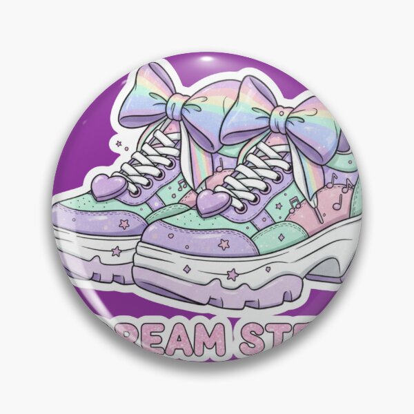 Item preview, Pastel Aesthetic Dream Step Sneakers designed and sold by Modavedrake.
