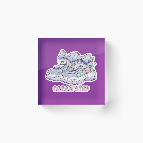 Item preview, Pastel Aesthetic Dream Step Sneakers designed and sold by Modavedrake.