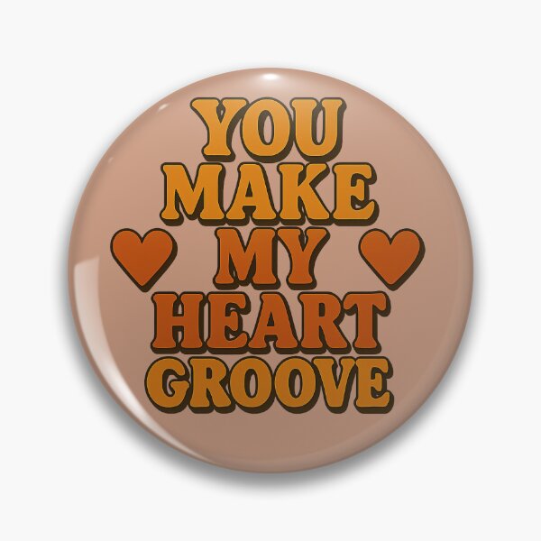 Item preview, You Make My Heart Groove – Retro Valentine’s Day Design designed and sold by XyoticStudios.