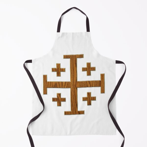 Item preview, Wooden Jerusalem Cross Carpenter Symbol designed and sold by PatriotFoundry.