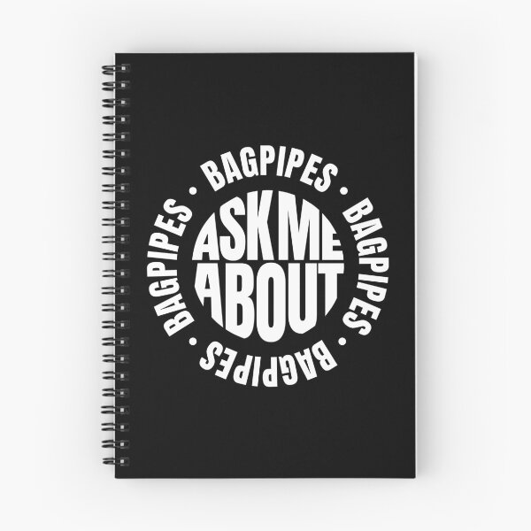 Item preview, Ask Me About Bagpipes Funny Bagpiper Quote designed and sold by MaryAller.