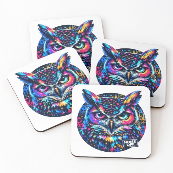Item preview, Noise Off Owl Art Design designed and sold by the-dovlat.