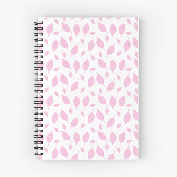 Item preview, Foliole - leaves and lines - white pink designed and sold by Stephanie Fiona Design.
