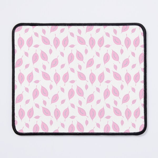 Item preview, Foliole - leaves and lines - white pink designed and sold by Stephanie Fiona Design.