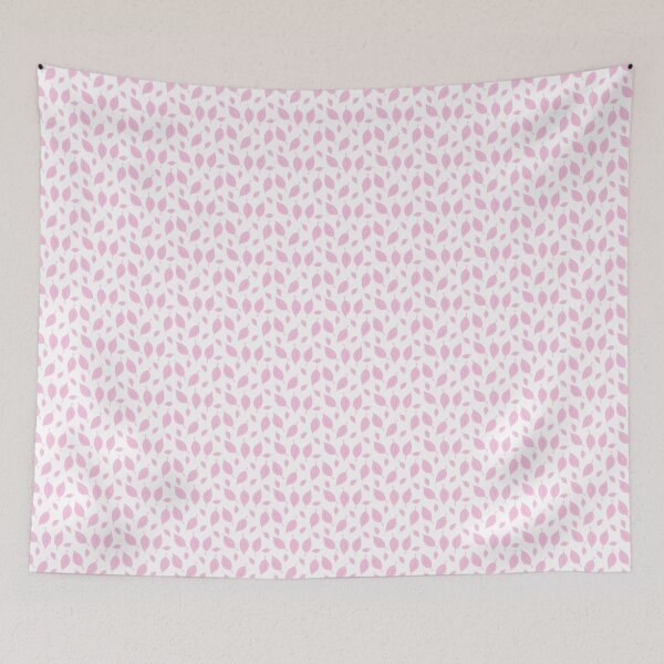 Item preview, Foliole - leaves and lines - white pink designed and sold by Stephanie Fiona Design.