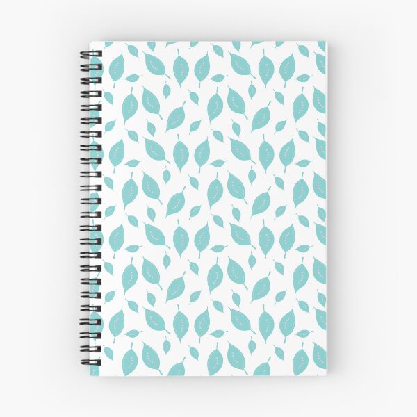 Item preview, Foliole - leaves and lines - white teal designed and sold by Stephanie Fiona Design.