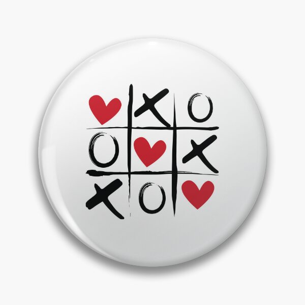 Item preview, Love Tic Tac Toe Hearts designed and sold by Anghells-Store.