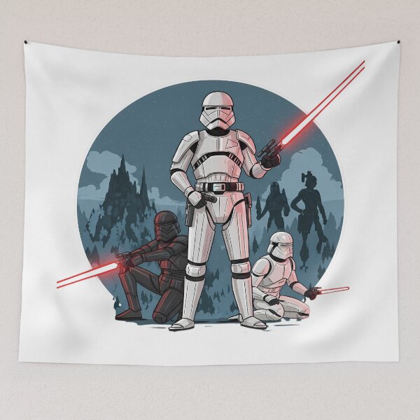 Item preview, LightSword Elite Galactic Enforcers Wield Crimson Plasma Blades designed and sold by ART ATTACK ZONE.