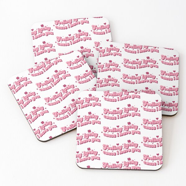Item preview, Feeling Lucky – Valentine’s Day Love Quote designed and sold by tviyluv.