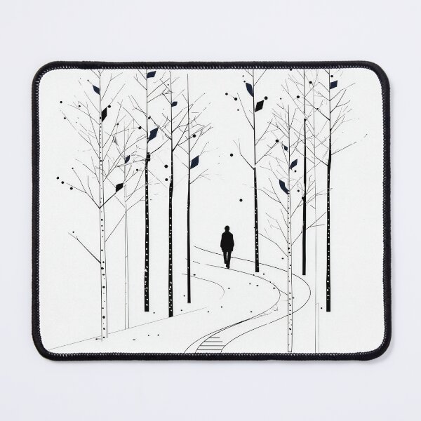 Item preview, A Quiet Path Through Bare Trees designed and sold by Dusk Atelier.