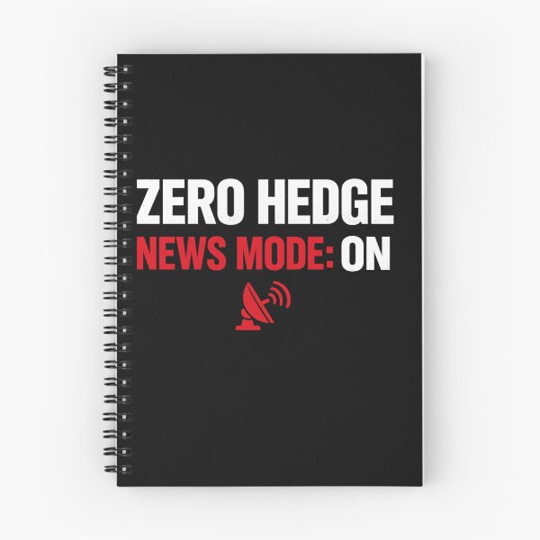 Item preview, Zero Hedge News Mode ON – Bold Market & Finance Quote Design designed and sold by JordanInk Studio.