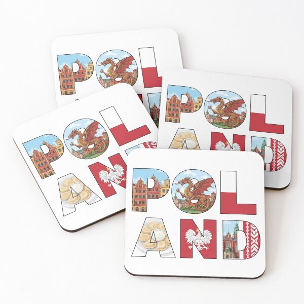 Item preview, Poland World Identity Typography Art designed and sold by MIArt Studio.