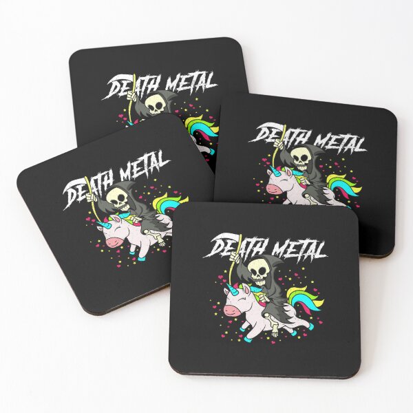 Item preview, Death Metal Unicorn designed and sold by PinkyIce.