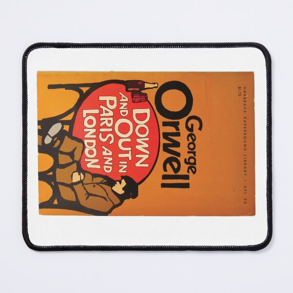 Item preview, Down and Out in Paris and London: 1st Edition Cover Print designed and sold by Mr Mustard Prints.