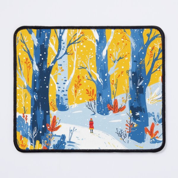 Item preview, A Small Figure in Winter Woods designed and sold by Dusk Atelier.