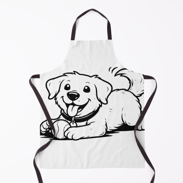 Item preview, Happy Dog with Ball designed and sold by VisionOfLife.
