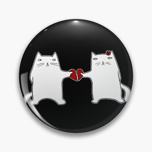 Item preview, Valentine's Day cats designed and sold by eri-morie.