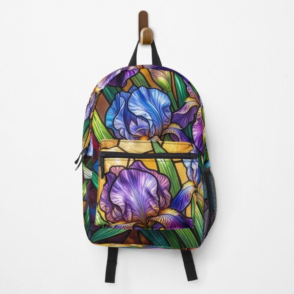 Item preview, Stained Glass Irises designed and sold by Tridentulus.