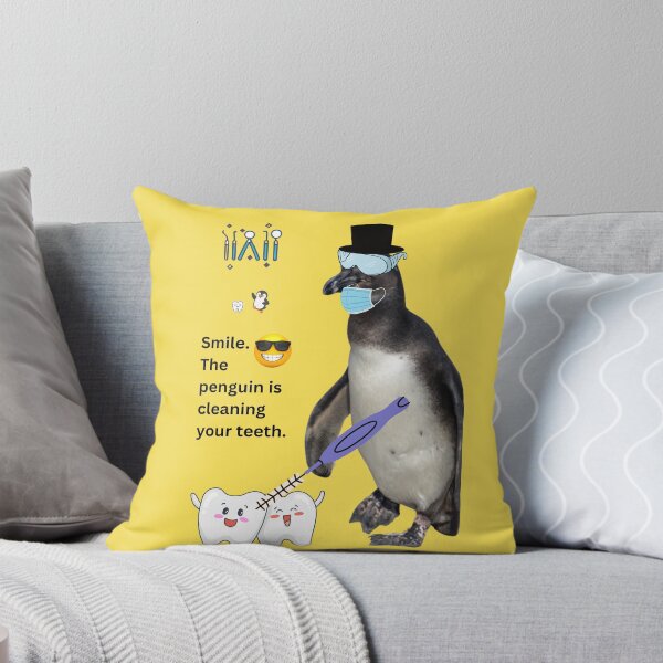 Item preview, Kopie von Kopie von Kopie von Penguin Dentist Collection - Want sparkling white teeth? – This penguin does. designed and sold by Katja LebenFreude.