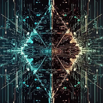 Artwork thumbnail, Fractured Alignment by AbstractAnom