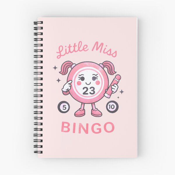 Item preview, Little Miss Bingo Cute Pink Ball Character designed and sold by HowToCanadian.