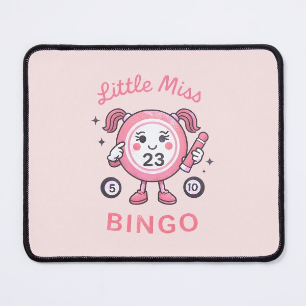 Item preview, Little Miss Bingo Cute Pink Ball Character designed and sold by HowToCanadian.