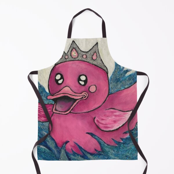 Item preview, Pink princess duck designed and sold by ConfuzRandomly.