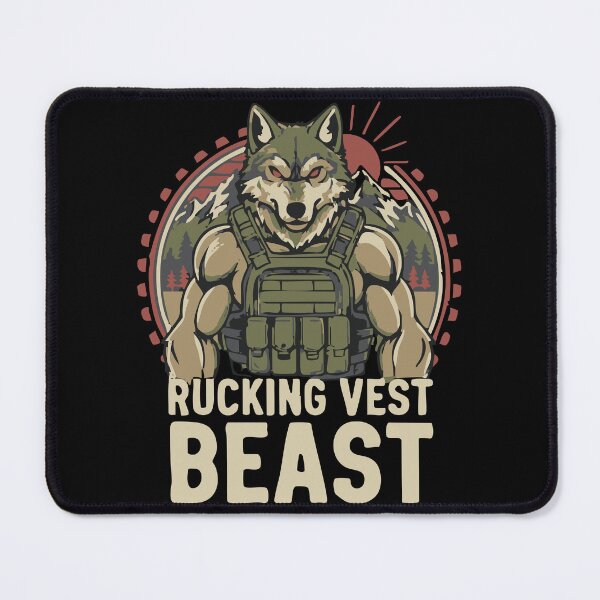 Item preview, Rucking Vest Beast designed and sold by JoseloRochaArt.
