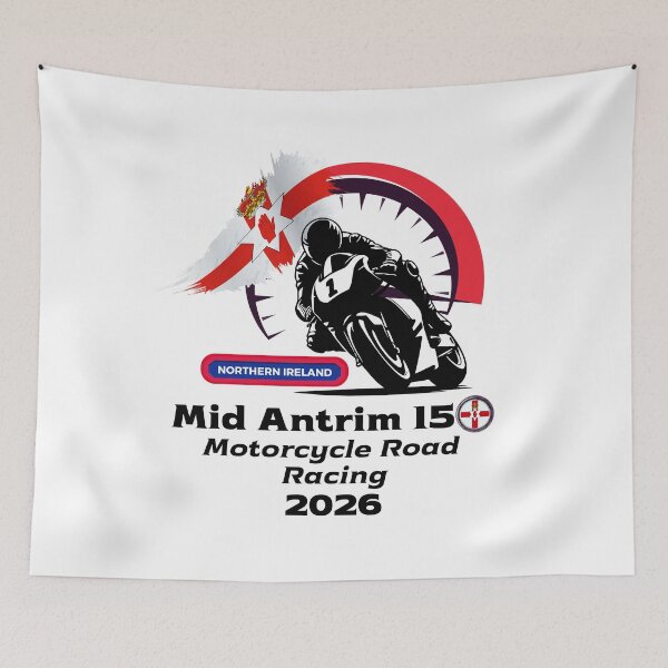 Item preview, Motorcycle Road Racing - Mid Antrim 150. designed and sold by MPC-Mince-Pies.
