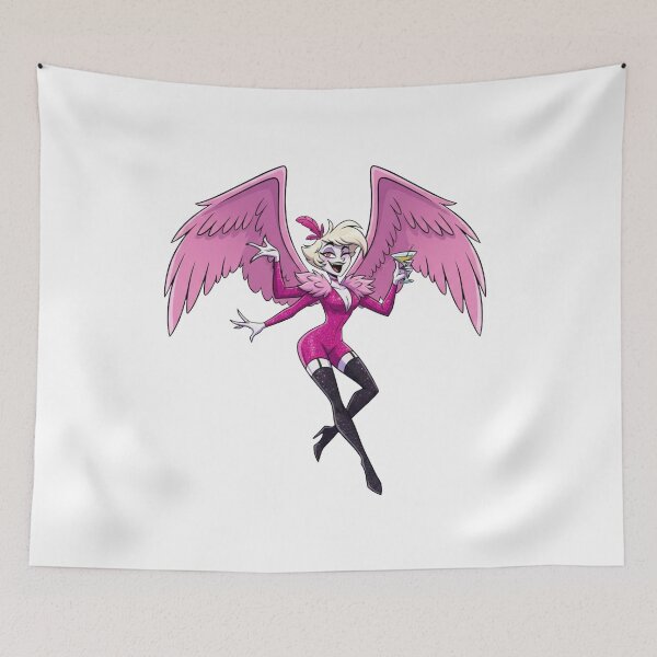 Item preview, Hazbin Hotel Angel Dust designed and sold by MandalasLovers.