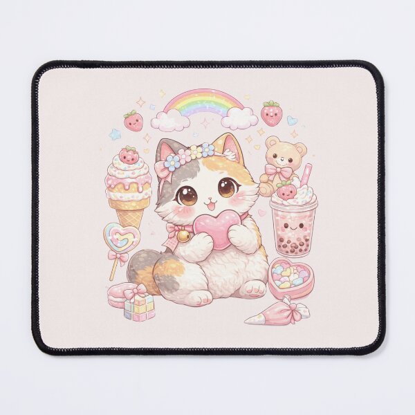Item preview, Mochi Cozy Cat – Sweet Treats Delight designed and sold by Mochi Studio.