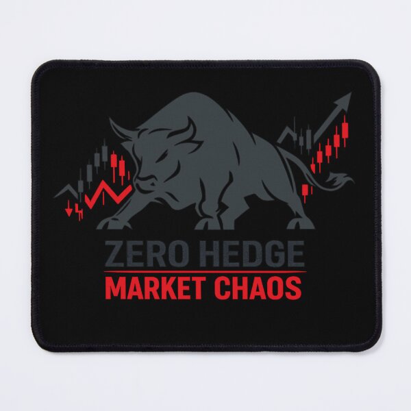 Item preview, Zero Hedge Market Chaos Bull – Dark Finance Trader Design designed and sold by JordanInk Studio.