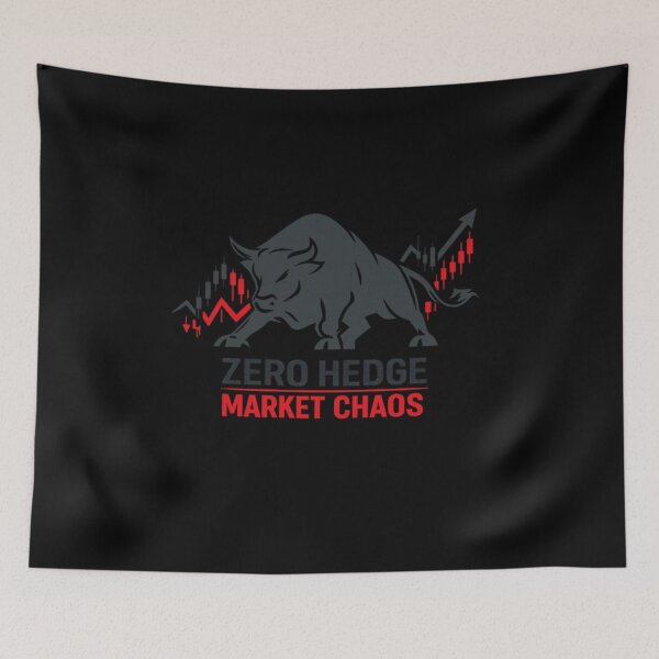 Item preview, Zero Hedge Market Chaos Bull – Dark Finance Trader Design designed and sold by JordanInk Studio.