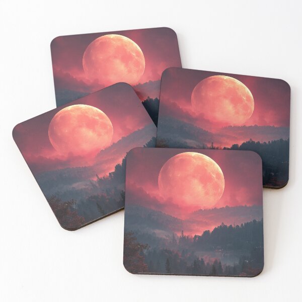 Item preview, Crimson Eclipse Over Whisperwood designed and sold by Venon28.