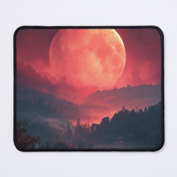 Item preview, Crimson Eclipse Over Whisperwood designed and sold by Venon28.