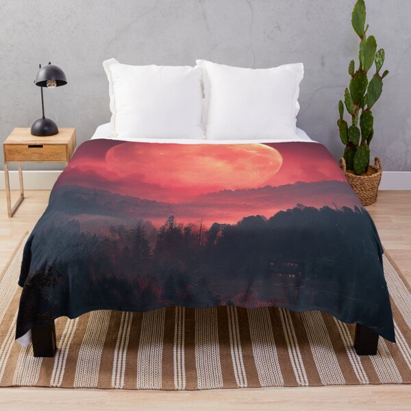 Item preview, Crimson Eclipse Over Whisperwood designed and sold by Venon28.