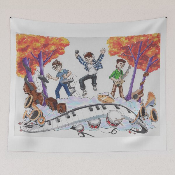 Item preview, AJR Brothers Album Collage designed and sold by HBOriginalsArt.