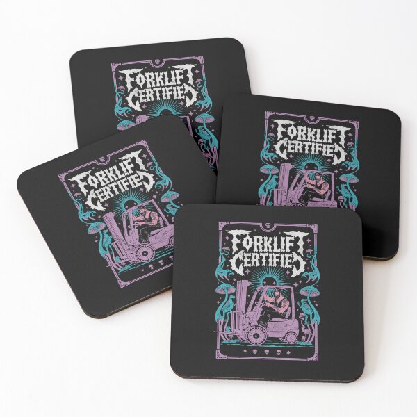 Item preview, Forklift Certified Tarot - Heavy Metal Warehouse Worker Death Meta designed and sold by PinkyIce.
