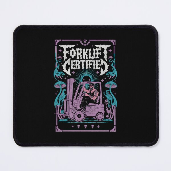 Item preview, Forklift Certified Tarot - Heavy Metal Warehouse Worker Death Meta designed and sold by PinkyIce.