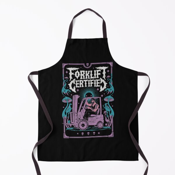 Item preview, Forklift Certified Tarot - Heavy Metal Warehouse Worker Death Meta designed and sold by PinkyIce.