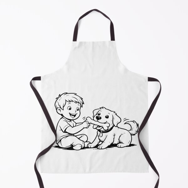 Item preview, Child and Dog Playing designed and sold by VisionOfLife.