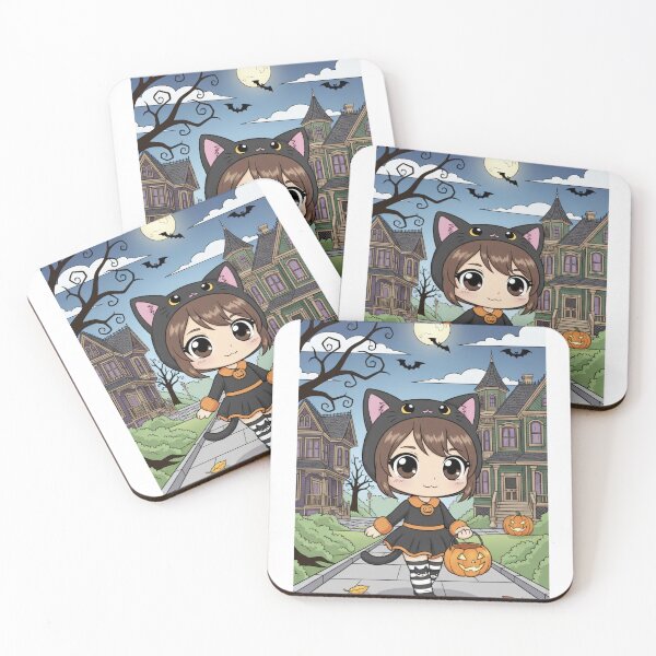 Item preview, Chibi Kitty Halloween designed and sold by Dancosta40.