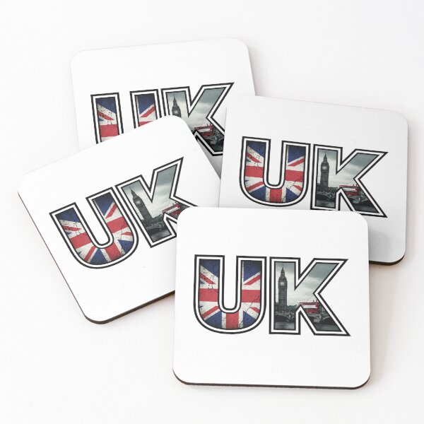 Item preview, United Kingdom Typography With Cultural Symbols designed and sold by MIArt Studio.