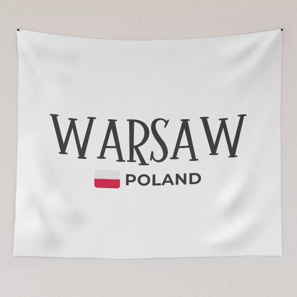 Aperçu de l'œuvre Varsovie - Pologne créée et vendue par StudioRedKoala.