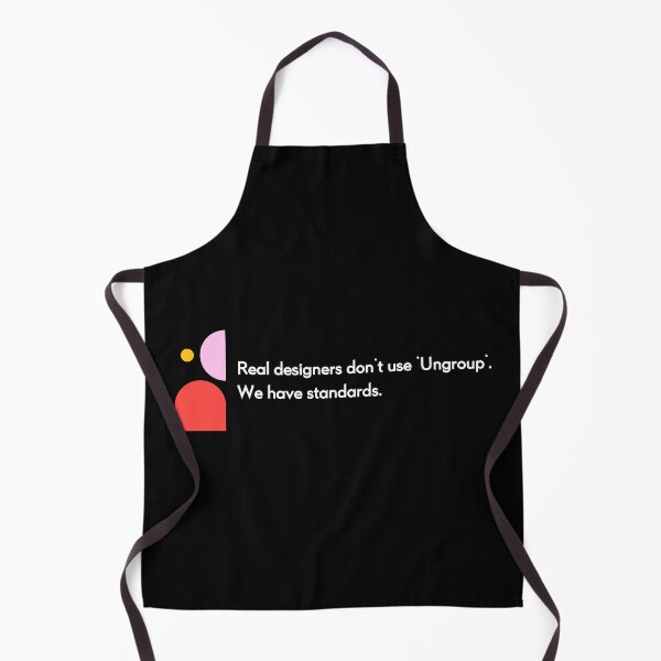 Item preview, Real Designers Don’t Use “Ungroup” — Design System Standards Statement gift designed and sold by Artio-ArtShop.