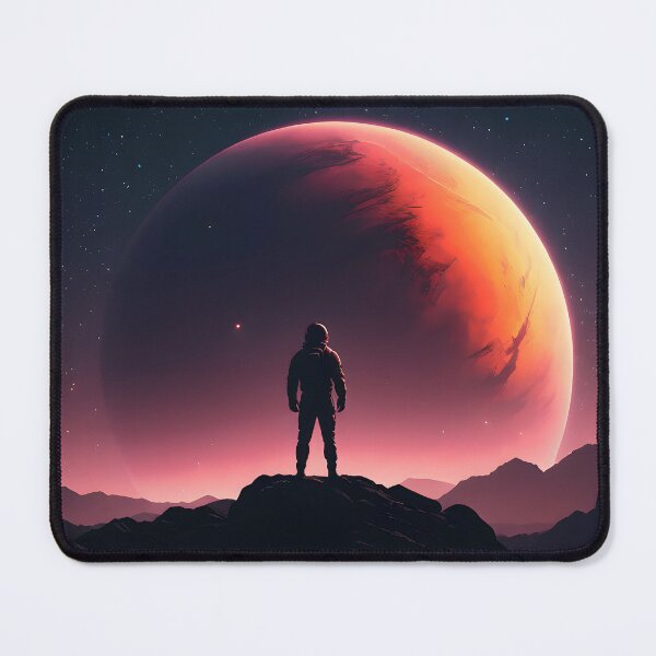Item preview, Explorer facing a giant planet bis designed and sold by Dav-ttb.