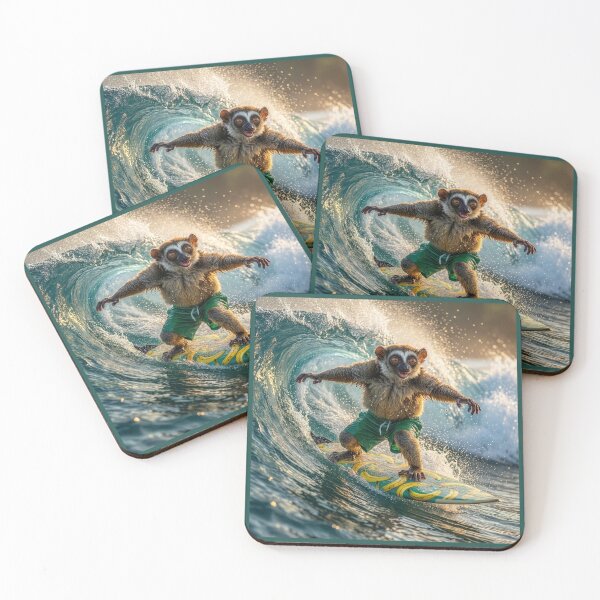 Item preview, Surfin' Lemur designed and sold by Tridentulus.